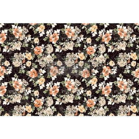 Decoupage Tissue Paper, Midnight Amber, Redesign With Prima, Floral Decoupage Paper, Floral Craft Paper