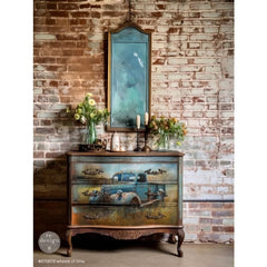 Wheels of Time Decoupage Tissue Paper by Redesign With Prima 3pk | 19” x 30”