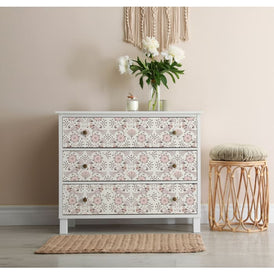 Pink Peacocks Tissue Paper by MINT by Michelle | 3 x 35cm x 35cm images