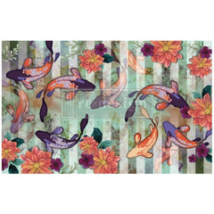 Siamese Splendor Decoupage Tissue Paper by Redesign With Prima | 19.5” x 30”