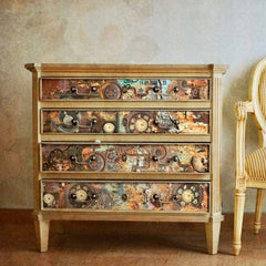 Decoupage Tissue | Tarnished Parts | Redesign With Prima | 19” x 30” |