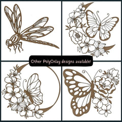 Dragonfly Wood Shape S110 by PolyOnlay Precision Art
