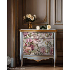 DUSTY VELVET MAUVE Decoupage Tissue Paper Set by Redesign