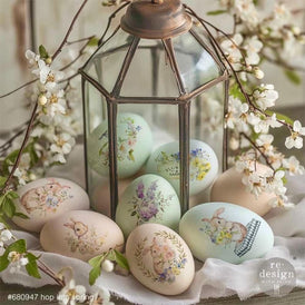 Easter Bunny Middy Transfer | Hop Into Spring | Redesign With Prima Rub On