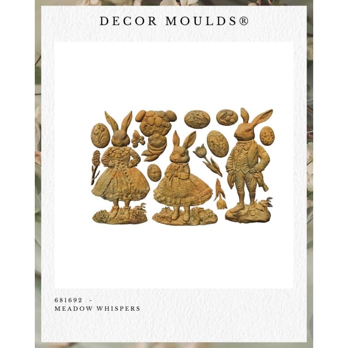 Easter Bunny Silicone Mould | Meadow Whispers | Redesign with Prima