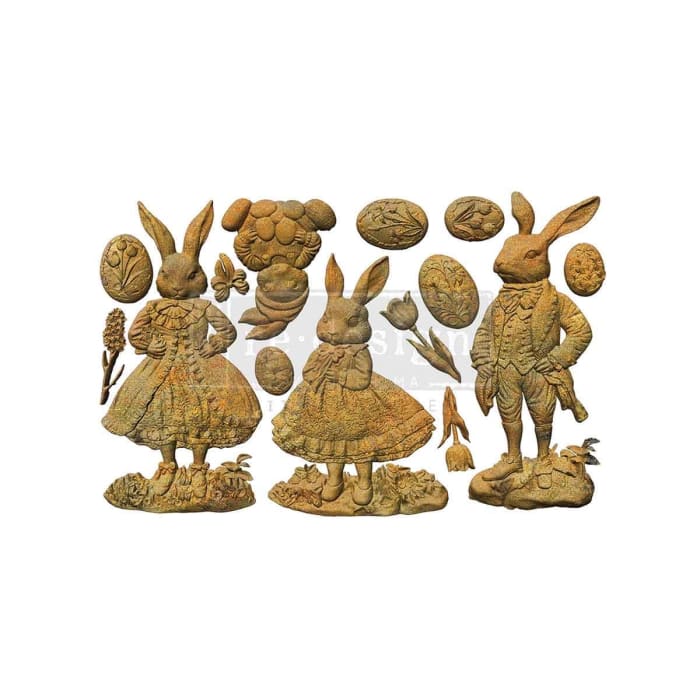 Easter Bunny Silicone Mould | Meadow Whispers | Redesign with Prima