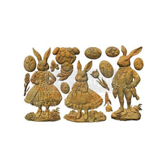 Easter Bunny Silicone Mould | Meadow Whispers | Redesign with Prima