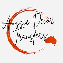 Fabulous Fuschia 2 Rub on Transfer by Aussie Decor Transfers