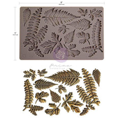 FRESH FOLIAGE Silicone Mould, Finnabair & Prima Marketing 5x8"