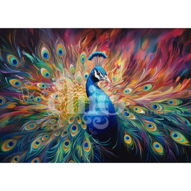 Flaming Peacock | It’s So Chic | A0-A4 | Deluxe Decoupage
