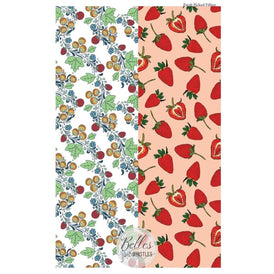 Fresh Picked Fifties Transfer | Belles and Whistles | Dixie Belle | 24” x 38” | Fruit Furniture Transfers, Fruit Decal, Strawberry Decal