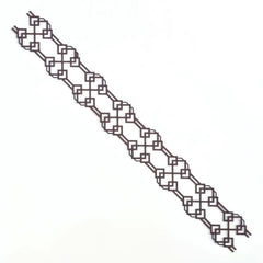 Geo Trim Strip GTS105 Wood Appliqué Pack of 2 by PolyOnlay Precision Art