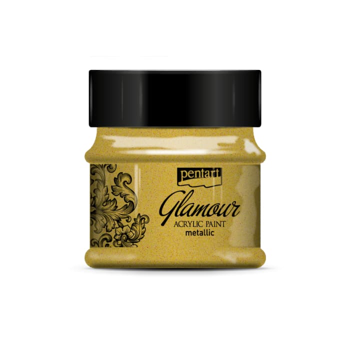 Glamour Acrylic Paint | RICH GOLD | Pentart | 50ml