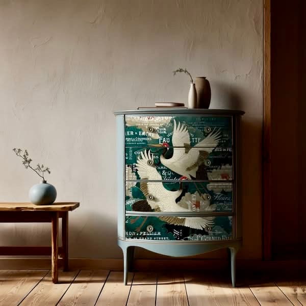 GRACE IN FLIGHT Decoupage Tissue Paper by Redesign