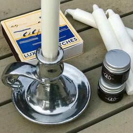 Guild Lane Chrome Mirror Effect Paint 30ml | Oil Based Metallic Enamel | High Gloss Chrome Paint for Furniture, Resin & Craft
