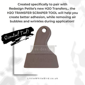 H20 Transfer Scraper Tool by Redesign With Prima | 3.75” x 4.5”