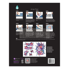 Luminous Blooms H2O Transfer by Redesign With Prima | 8.5” x 11”