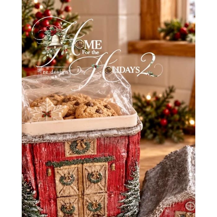 HOMESTEAD HOLIDAY Silicone Mould, Redesign with Prima 5x8"