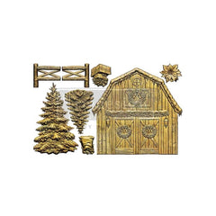 HOMESTEAD HOLIDAY Silicone Mould, Redesign with Prima 5x8"