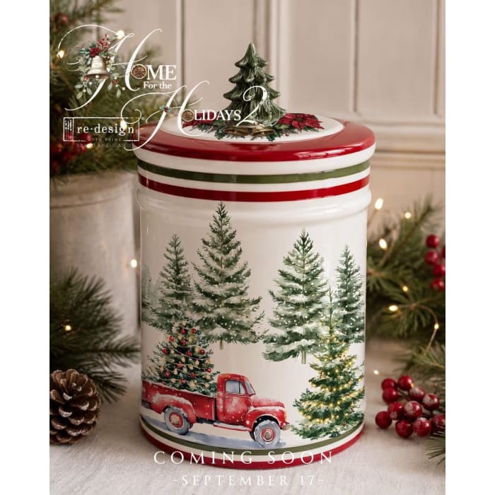 HOMETOWN HOLIDAY Luxe Transfer, Redesign with Prima 3.25x11.5”