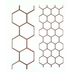 Honeycomb Wood Shape Pack S150 by PolyOnlay Precision Art