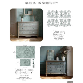 JARDIN DES CHÉRUBINS Decoupage Tissue Paper Set by Redesign