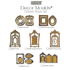 LUCIAN Mould Redesign With Prima | 5" x 8" x 8mm | Small Ornate Frames