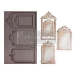 LYSANDRA Mould Redesign With Prima | 5" x 8" x 8mm | Small Ornate Frames