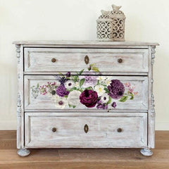 Majestic Blooms Maxi Furniture Transfer by Redesign With Prima | 12” x 12”
