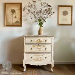 Queen’s Glory Maxi Furniture Transfer by Redesign With Prima | 12” x 12” (2 sheets) | Blossom Reverie Collection