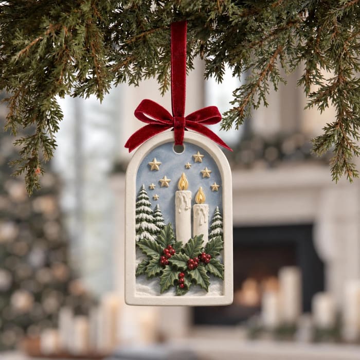 Paint Your Own Musical Christmas Ornaments (Set of 6), MelodyCast by Redesign with Prima - Preorder, ETA mid-end Oct