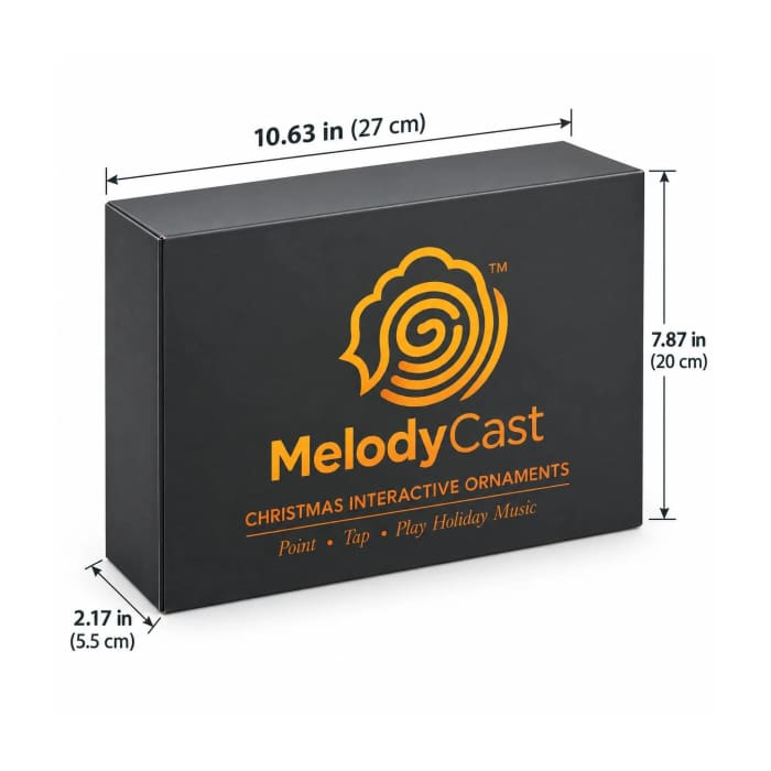Paint Your Own Musical Christmas Ornaments (Set of 6), MelodyCast by Redesign with Prima - Preorder, ETA mid-end Oct