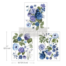 Blue Gardens Middy Transfer by Redesign With Prima | 8.5” x 11”