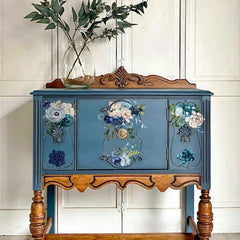 Blue Wildflowers Middy Transfer by Redesign With Prima | 8.5” x 11”