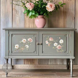 Creamy Blush Blooms Middy Furniture Transfer by Redesign With Prima | 8.5” x 11” | Blossom Reverie Collection