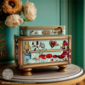 Wonderland Impressions Middy Furniture Transfer by Redesign With Prima | 8.5” x 11”
