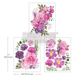 Purple Blossom Middy Transfer by Redesign With Prima | 8.5” x 11”