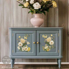 Yellow Bliss Middy Furniture Transfer by Redesign With Prima | 8.5” x 11” | Blossom Reverie Collection