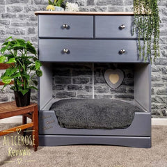 Mineral Paint | Grumpy | Bunty’s Paints | 100ml or 500ml | Grey Paint, Furniture Paint, Grey Furniture, Exterior Paint
