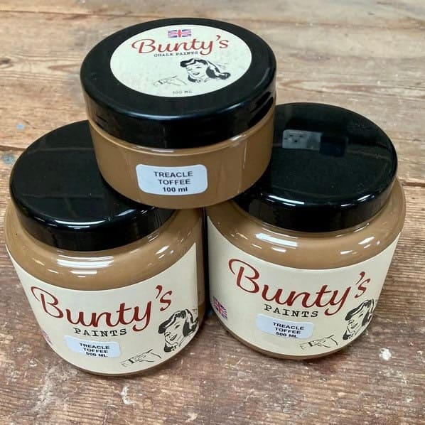 Mineral Paint | Treacle Toffee | Bunty’s Paints | 100ml or 500ml | Brown Paint, Furniture Paint, Brown Furniture, Exterior Paint
