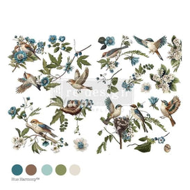 NEW Aviary Elegance Furniture Transfer by Redesign With Prima | 24” x 35” | Branch Harmony Collection