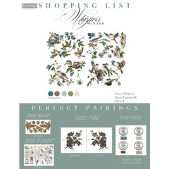 NEW Aviary Elegance Furniture Transfer by Redesign With Prima | 24” x 35” | Branch Harmony Collection