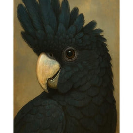 New! BLACK COCKATOO Decoupage Paper Mint by Michelle | A3 or A1 | PAIRS Collection