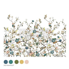 NEW Blue Vine Furniture Transfer by Redesign With Prima | 24” x 35” | Branch Harmony Collection