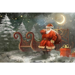 Santa Claus Decoupage Paper by MINT by Michelle | A3 or A1