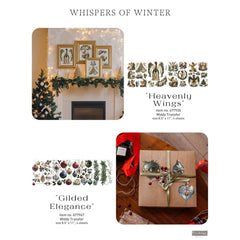 NEW Gilded Elegance Middy Furniture Transfer by Redesign With Prima | 8.5” x 11” x 4 sheets! | Whispers of Winter Collection
