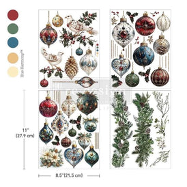 NEW Gilded Elegance Middy Furniture Transfer by Redesign With Prima | 8.5” x 11” x 4 sheets! | Whispers of Winter Collection