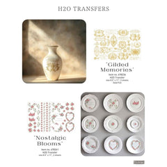 NEW Gilded Memories GOLD FOIL H2O Transfer by Redesign With Prima | 8.5” x 11”