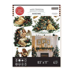 NEW Heavenly Wings Middy Furniture Transfer by Redesign With Prima | 8.5” x 11” x 4 sheets! | Whispers of Winter Collection