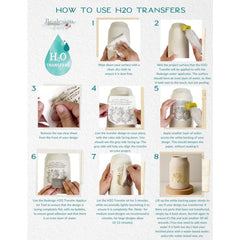 NEW Nostalgic Blooms H2O Transfer by Redesign With Prima | 8.5” x 11”
